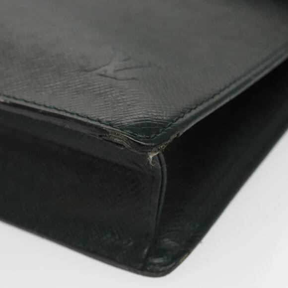 LOUIS VUITTON Taiga Serviette Kourad Business Bag Epicea M30074 - Picture 14 of 16